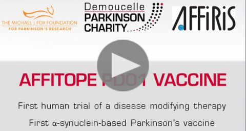 MJFF Affiris Demoucelle Parkinson Charity