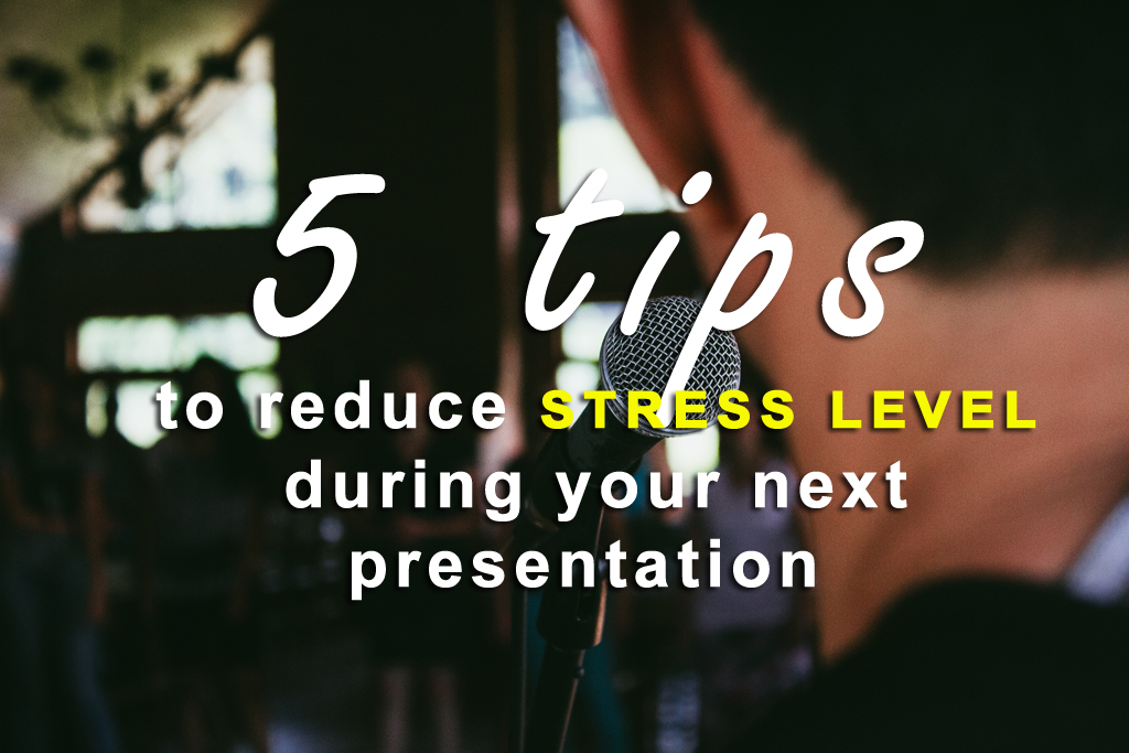 Reduce stress before an important meeting