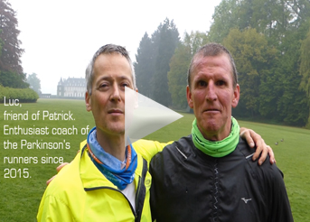 Luc runs for Parkinson